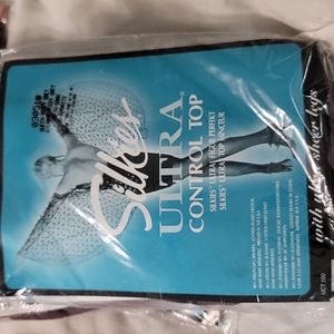 Women Silkies Ultra Control Top Queen‎ MISTY GREY Pantyhose 030510